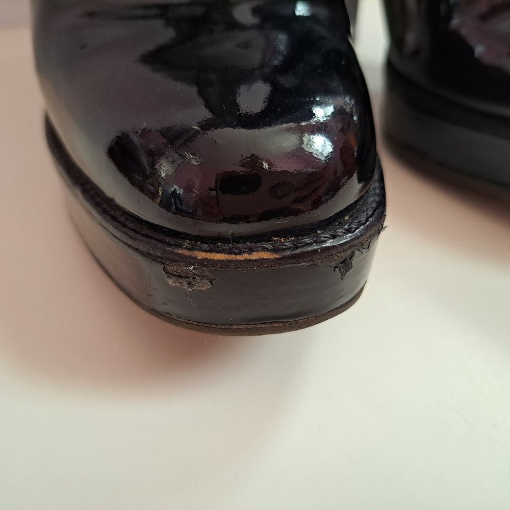 Prada Women's Black Leather Long Boots Size 36.5 - Picture 5 of 16